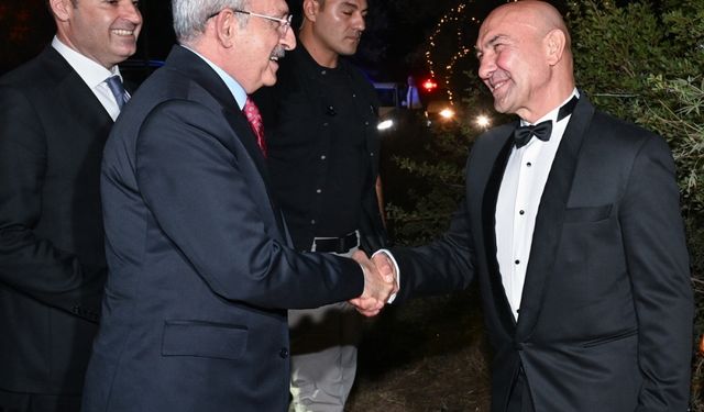 Kılıçdaroğlu, İzmir Büyükşehir Belediye Başkanı Soyer'in kızının nikah törenine katıldı