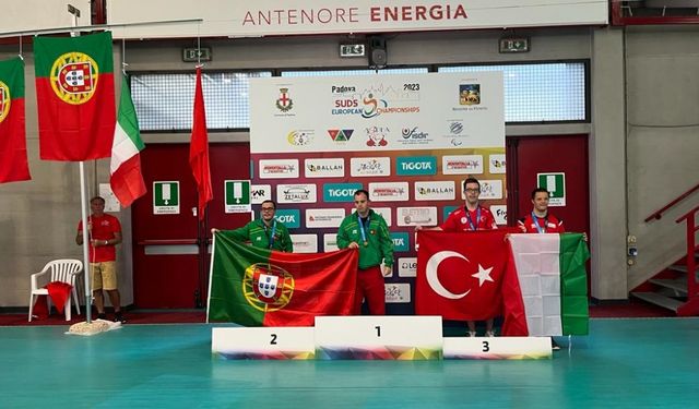 Özel masa tenisi sporcularından Avrupa Şampiyonası'nda biri altın 3 madalya