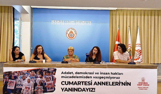 İstanbul Tabip Odası: Cumartesi Annelerini yanındayız 