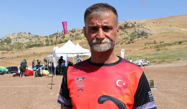 Türkiye Yamaç Paraşütü Hedef Şampiyonası 2. Etap Yarışması, Siirt'te başladı