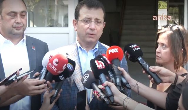 İmamoğlu: "Yerel seçim çalışmalarımız hiç bitmedi, devam edecek"
