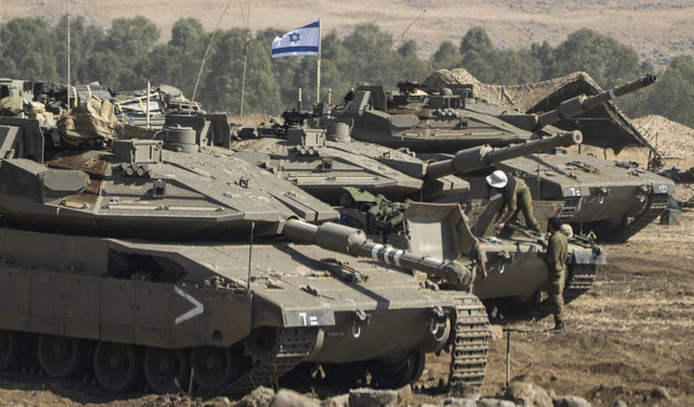 İsrail ordusu son 24 saatte Gazze'de en az 40 noktaya saldırı düzenledi