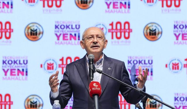 Kılıçdaroğlu: "Güçlü bir gelecek inşa etmek için yola çıktığımızı bilmek zorundayız"