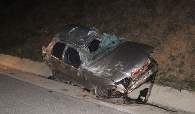 Kuzey Marmara Otoyolu'ndaki kazada 2 kişi öldü, 1 kişi yaralandı