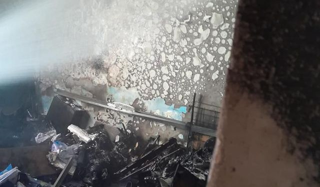 Mersin'de 14 katlı binada çıkan yangın kontrol altına alındı