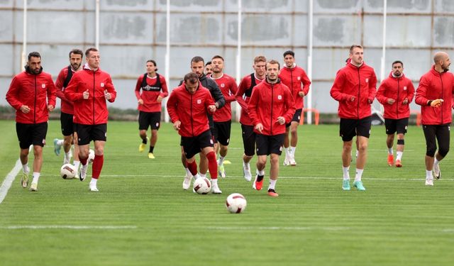 Sivasspor, Pendikspor maçının hazırlıklarına başladı