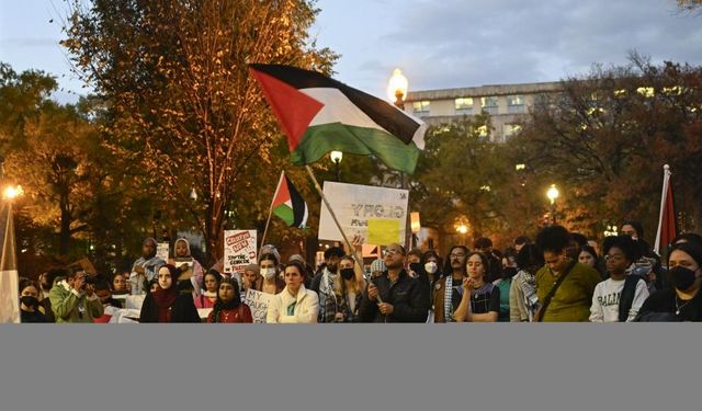 ABD Dışişleri Bakanlığı çalışanlarına Filistin'i destekleyen eylemcilerden "istifa" çağrısı