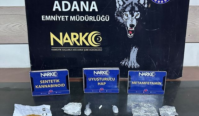 Adana'da uyuşturucu ele geçirilen evde yakalanan 2 zanlı tutuklandı