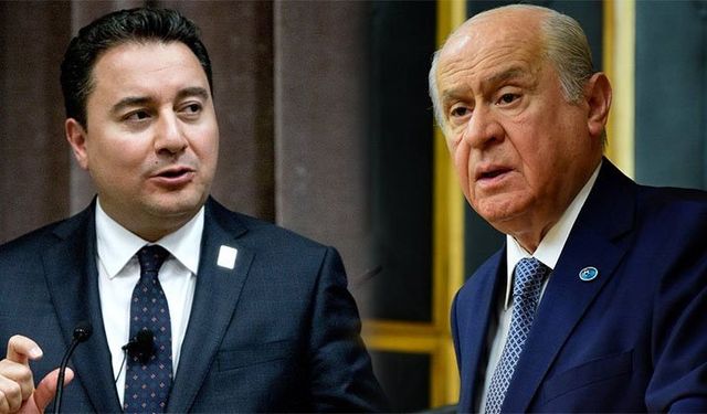 Ali Babacan'dan Bahçeli'ye "Yüzde 10’luk oyuyla ülkenin başında kayyım gibi hareket ediyor"