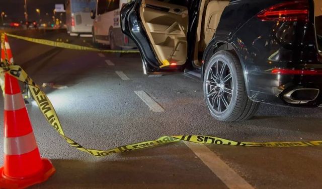 Bakırköy'de lüks cipe motosikletten silahlı saldırı