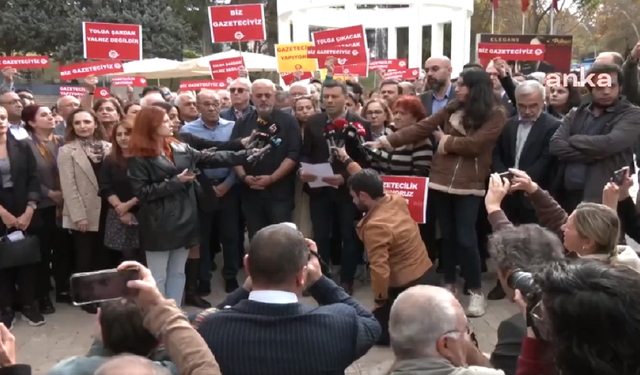 Basın örgütlerinden ortak çağrı: Tolga Şardan derhal serbest bırakılmalıdır