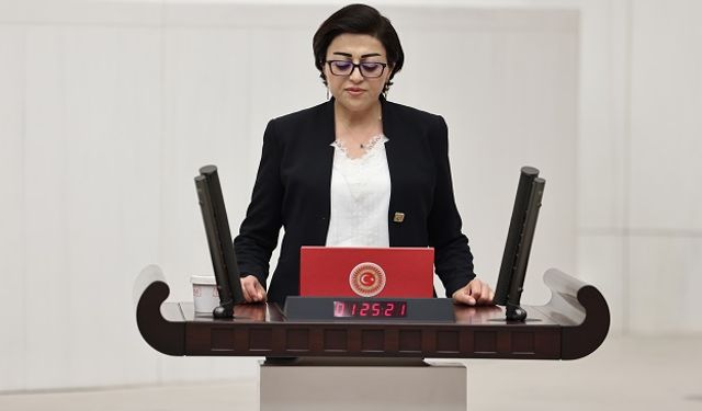 HEDEP Hakkari Milletvekili Öznur Bartın Bakanlığa atıl kalan PTT'yi sordu