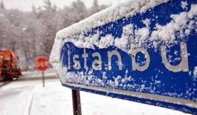 İstanbul'a kar bekleniyor: 64 kente uyarı