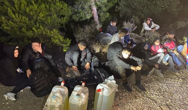 İzmir'de 96 düzensiz göçmen yakalandı