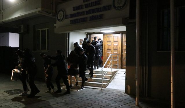 Kara para aklama operasyonunda 38 şüpheli tutuklandı