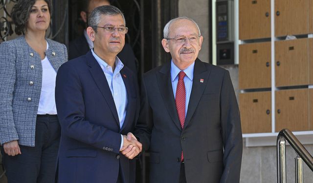 Özgür Özel, Kılıçdaroğlu'nu evinde ziyaret etti