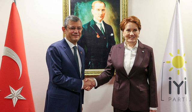 Özel-Akşener görüşmesi: CHP, İYİ Parti'ye 'yerel seçimde işbirliği' önerdi