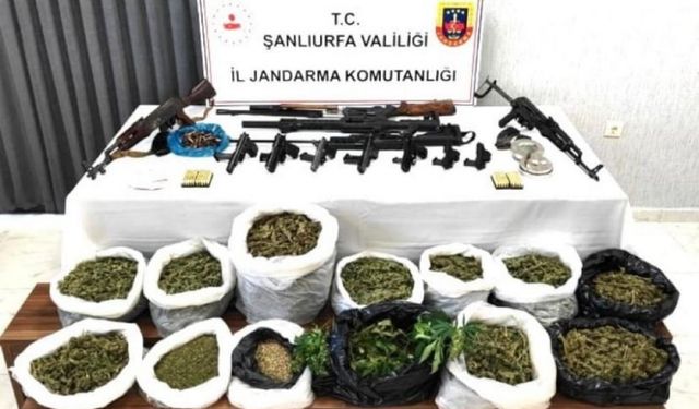 Şanlıurfa'da uyuşturucu operasyonunda 7 kişi yakalandı