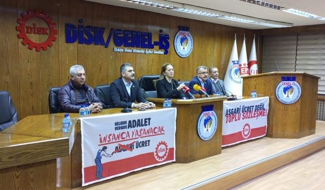 DİSK 11 kentte ‘Gelirde adalet, vergide adalet’ için yürüyecek