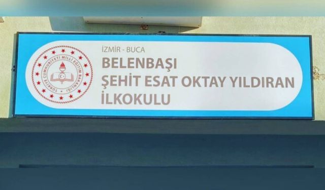 Okula verilen 'Esat Oktay Yıldıran' ismi kaldırıldı