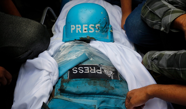 Gazze'deki hükümet: İsrail 86 gazeteciyi öldürdü!