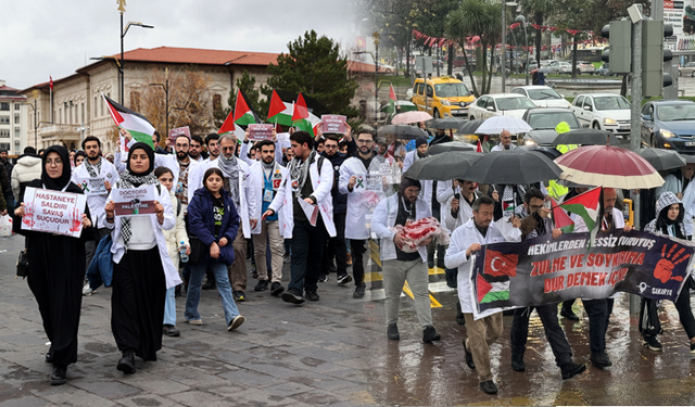 Sağlık emekçilerinden İsrail'in Gazze'deki katliamlarına karşı 20 ilde 'sessiz yürüyüş'