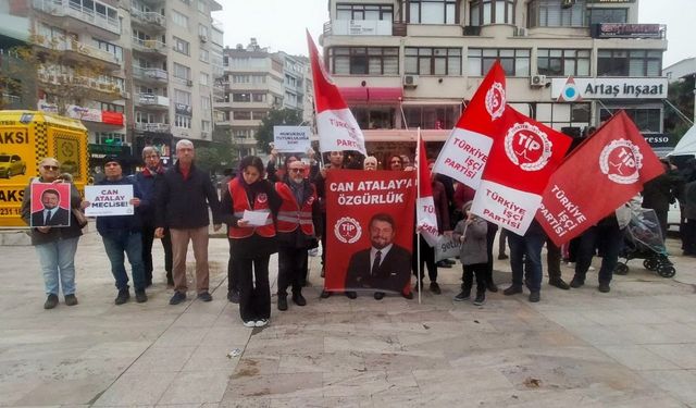 TİP Manisa'dan “Can Atalay'a özgürlük” eylemi