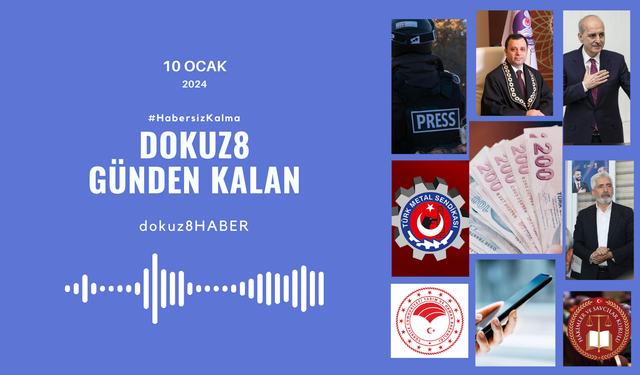 Günden Kalan | TBMM'de Can Atalay krizi, AYM'den sansüre engel, asgari ücret cebe girmeden eridi | 10 Ocak'ta neler oldu