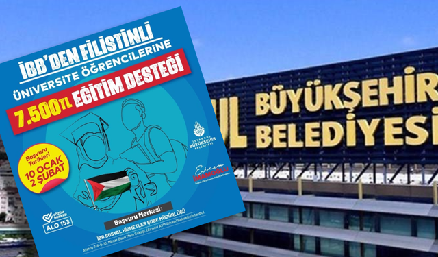 İBB Filistinli öğrencilere burs verecek!