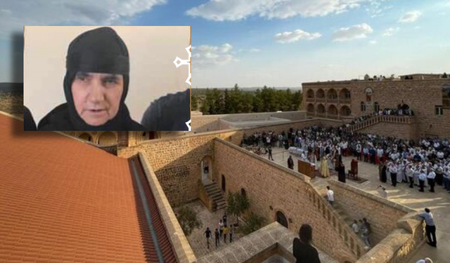 Mardin Mor Gabriel Manastırı'nın Rahibesi merdivenden düşüp yaşamını yitirdi