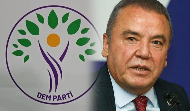 Muhittin Böcek krizinin ardından DEM Parti Antalya'da aday çıkartıyor