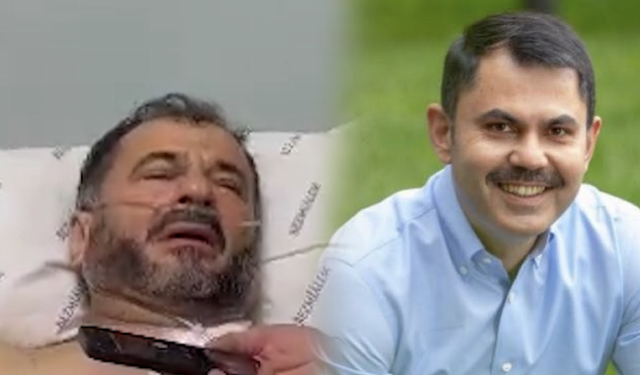 Murat Kurum acı içinde kıvranan İmam Galip Usta'yı Erdoğan ile konuşturdu