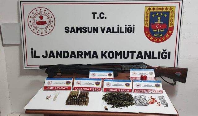 Samsun'da uyuşturucu operasyonunda bir kişi gözaltına alındı