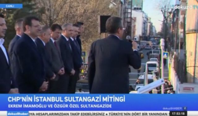 Özel ve İmamoğlu'ndan ilk ortak miting: "Kurum, İstanbul'un felaketi olamayacak"