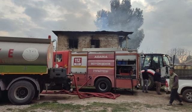 Kozan'da meydana gelen yangında: Anne ve 2 çocuğu yaşamını yitirdi