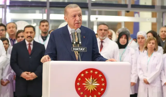 Hatay'da konuşan Erdoğan: İktidarın eksiği varsa bunu muhalefet tamamlayacak