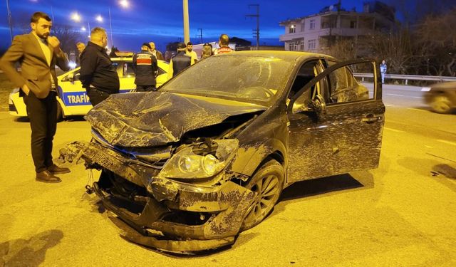Samsun'da trafik kazası: Bir kişi hayatını kaybetti
