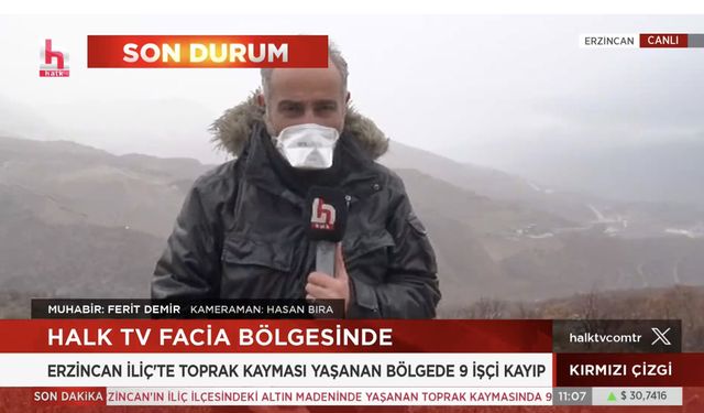 TGS'den İliç çağrısı: Görev yapan gazetecilerin sağlığı ve güvenliği için önlem alın