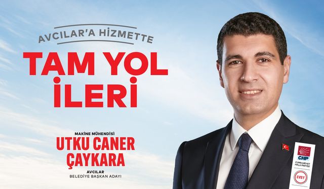 Avcılar Belediye Başkan Adayı Utku Caner Çaykara kimdir?