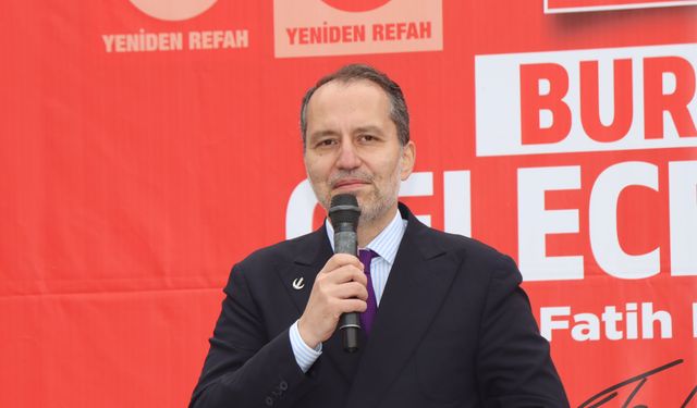 Yeniden Refah'ın lideri Erbakan: MHP'yi geçtik, sıra İYİ Parti'de