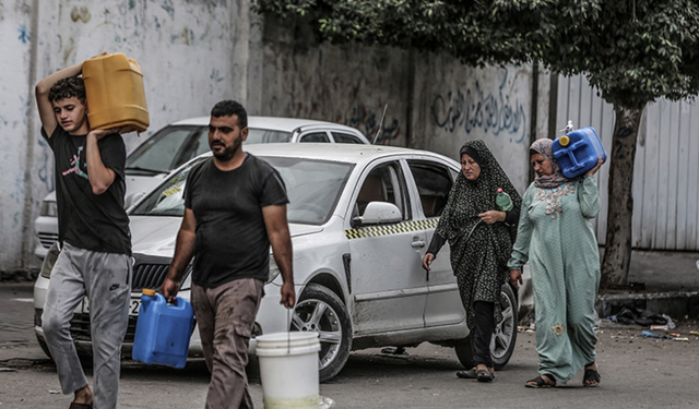 Gazze'deki evlerin yüzde 80'inde temiz su yok
