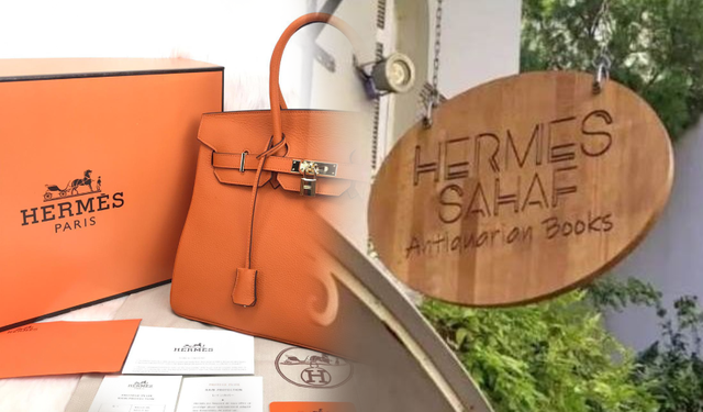 Milyarlarca dolarlık lüks marka, İzmirli Hermes Sahaf’a kafayı taktı!