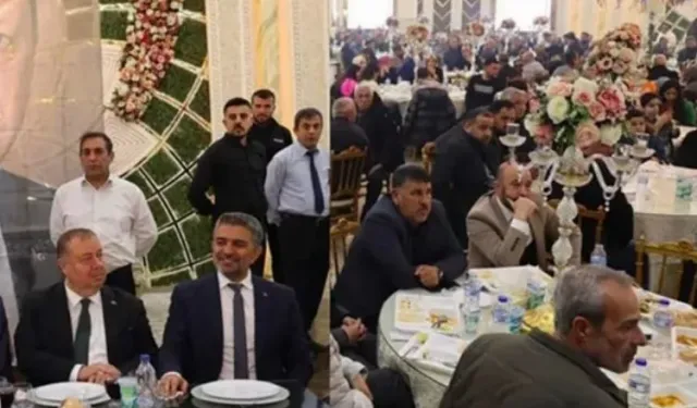 Tek iftar iki tabak: AKP’lilere porselen, vatandaşlara köpük tabldot