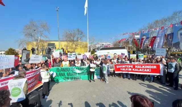 'Murat Kurum’a oy yok' çağrısı: Kanal’a, talana geçit yok