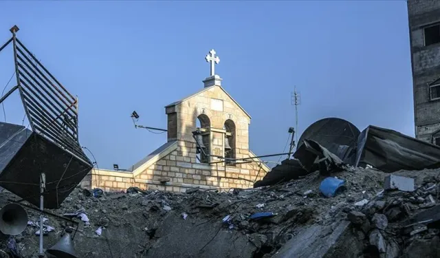 Kudüs'te kilise liderleri ve patrikler Paskalya mesajında Gazze'de ateşkes çağrısı yaptı