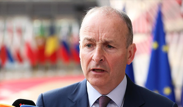 İrlanda Başbakanı Martin, Beyrut'ta Lübnanlı mevkidaşı Selam ile görüştü