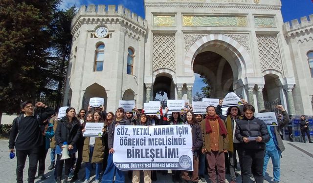 İstanbul Üniversitesi Öğrenci Meclisi: Üniversitemiz sarayın arka bahçesi değildir