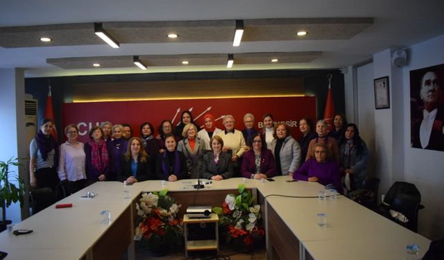 CHP Balıkesir İl Kadın Kolları: Yasalara dokunma, uygula!