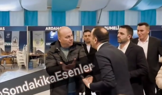 AKP'li isim CHP Esenler adayını Ramazan çadırından kovmaya çalıştı