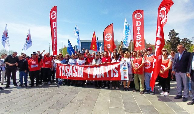 DİSK-KESK-TMMOB-TTB-TDB: "1 Mayıs'ta Taksim'de olacağız"